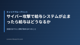 サイバー攻撃で給与システムが止まったら給与はどうなるか