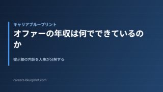 オファーの年収は何でできているのか